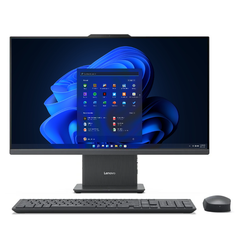 Lenovo IdeaCentre 27 Gen 9 AIO PC - i7 / 8GB / 1TB (NVMe M.2 SSD) / 27" FHD Non-Touch / Win 11 Pro / Arabic/English / 1YW / Luna Grey - Desktop