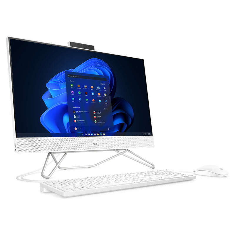 HP 24-CB1339NE AIO PC - i5 / 32GB / 250GB (NVMe M.2 SSD) / 23.8" FHD Non-Touch / Win 11 Pro / 1YW / Starry White - Desktop