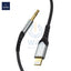 Wiwu Aux Stereo Cable 3.5Mm To Lightining 1.5Mtr - Black Accessories > Cables & Converters > Cables
