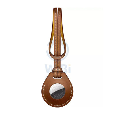 Wiwu Calfskin bag Charm Case - Apple Airtag / Brown Accessories > Mobiles & Tablets