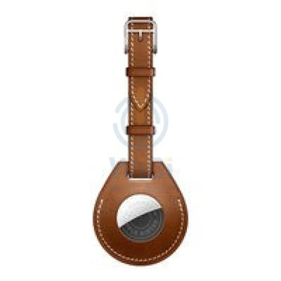 Wiwu Calfskin Luggage Tag Case - Apple Airtag / Brown Accessories > Mobiles & Tablets