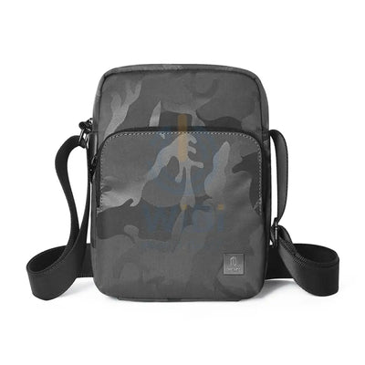 Wiwu Camou Crossbody Backpack With Charging Port - Black Accessories > Mobiles & Tablets