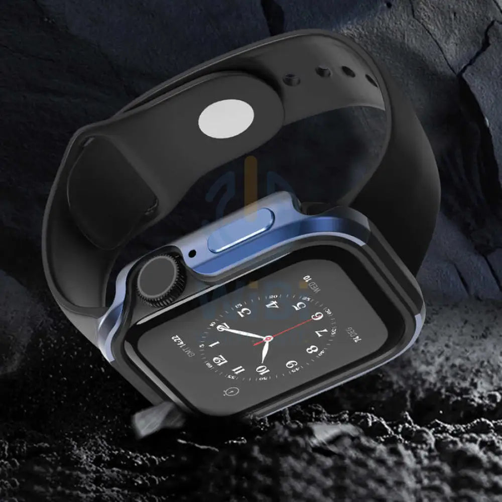 Wiwu Defense Armor Series Watch Case - Apple Watch 44mm/45mm / Blue Accessories > Smart Watches > Cases & Screen