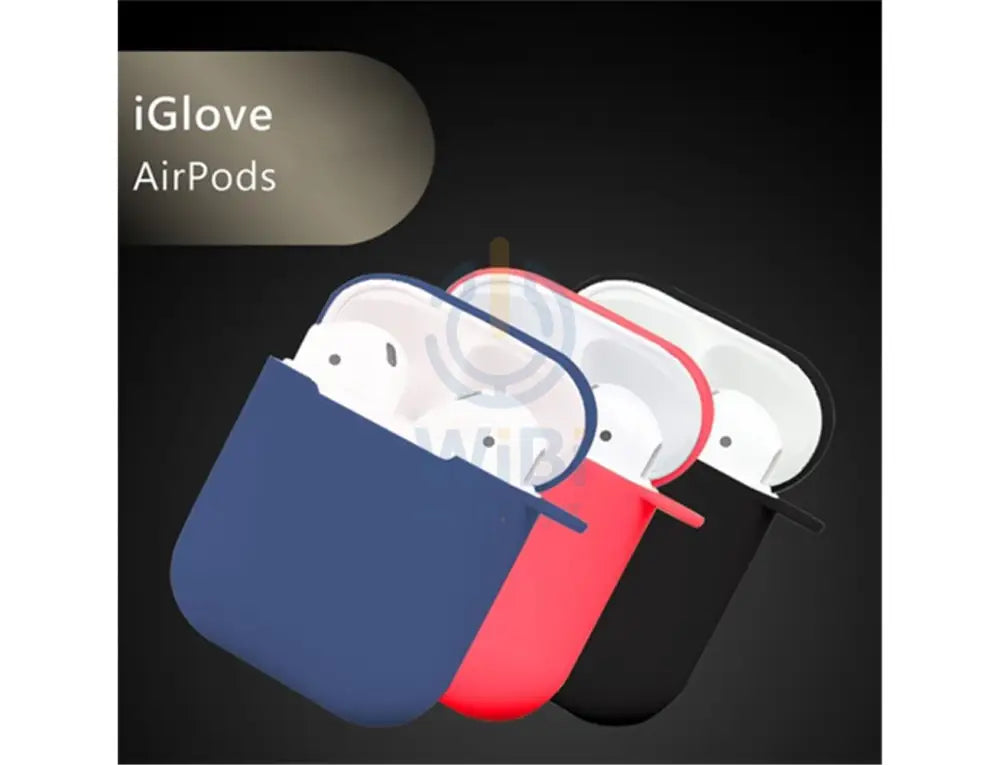 Wiwu Iglove Soft Silicone Cases - Apple AirPods / Royalty Set / Pack Of 3 Accessories > Audio > Headphones