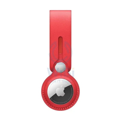 Wiwu Leather Airtag Case - Red Accessories > Mobiles & Tablets