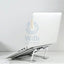 WIWU S400 Aluminum Laptop Stand - Silver Accessories > Mobiles & Tablets > Mobiles > Mobile Holder / Stands