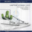 WIWU S400 Aluminum Laptop Stand - Silver Accessories > Mobiles & Tablets > Mobiles > Mobile Holder / Stands