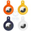 Wiwu Silicone Case For Apple Airtag (4 Pcs Pack) - Orange/Yellow/Blue/White Accessories > Mobiles & Tablets