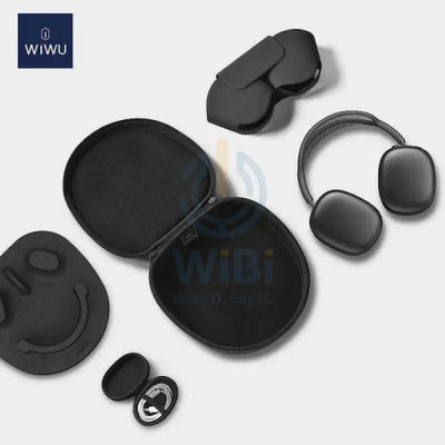 Wiwu Smart Wake And Low Power Mode Smart Case - Apple Airpods Max / Gray Accessories > Mobiles & Tablets