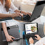 WiWU Waltz Rotating Magic Smart Keyboard Case - 10.2 inch / Arabic / Black