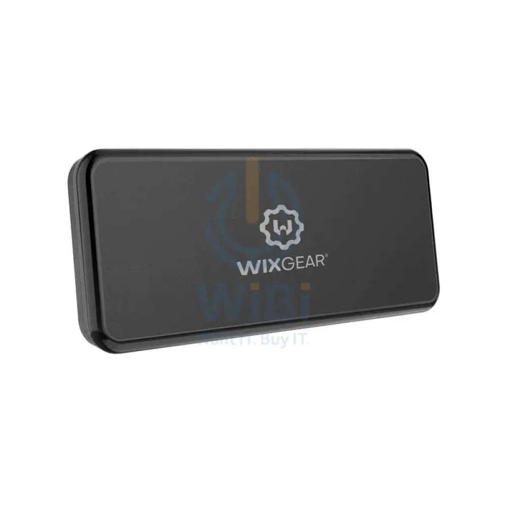 WixGear Rectangle Flat Magnetic Stick On Car Mount - Black Accessories > Mobiles & Tablets > Mobiles > Mobile Holder