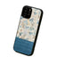 Wooden Case For iPhone 12 Pro Max - Blue Flower Accessories > Mobiles & Tablets > Offer Zone