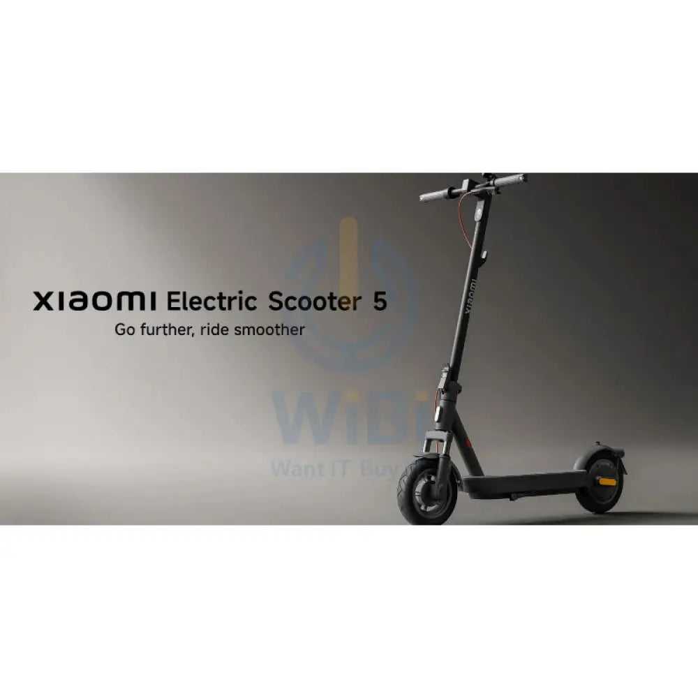 Xiaomi Electric Scooter 5 - 25km/h / Black Accessories > Smart Devices > Electric Scooter