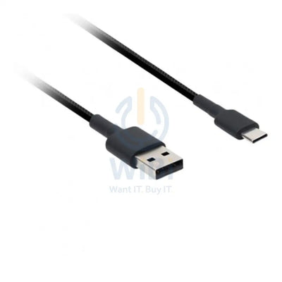 Xiaomi Mi Braided USB Type-C Cable 100cm - Black Accessories > Cables & Converters > Cables