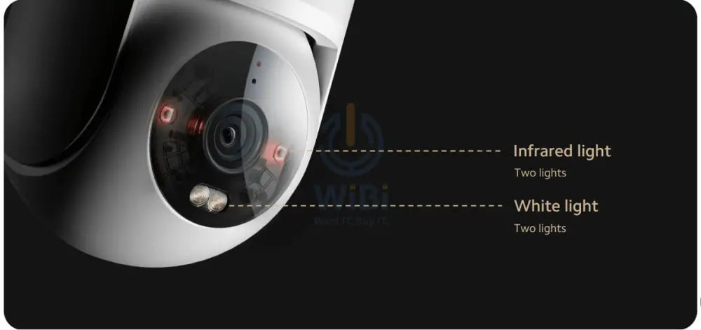 شاومي خارجي كاميرا CW300 - 4MP شفاف / اتصال داخلي ثنائي الاتجاه / فيجن  ليلي / كشف بالذكاء الاصطناعي / واي-فاي / أبيض كاميرات