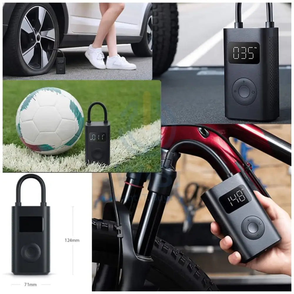 Xiaomi Portable Electric Air Compressor 1S - 3–150 psi / 14.8 Wh / USB-C / Black Accessories > Smart Devices > Air