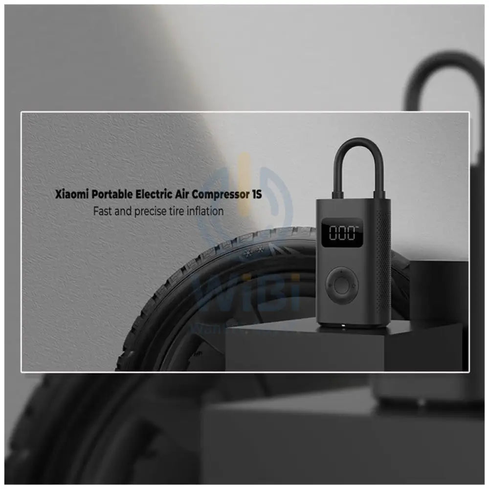 Xiaomi Portable Electric Air Compressor 1S - 3–150 psi / 14.8 Wh / USB-C / Black Accessories > Smart Devices > Air