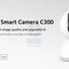 شاومي ذكي كاميرا C300 - 3MP / فتحة عدسة كبيرة F1.4 / اتصال داخلي ثنائي الاتجاه / كشف الإنسان بالذكاء الاصطناعي / أبيض كاميرات  الأمان