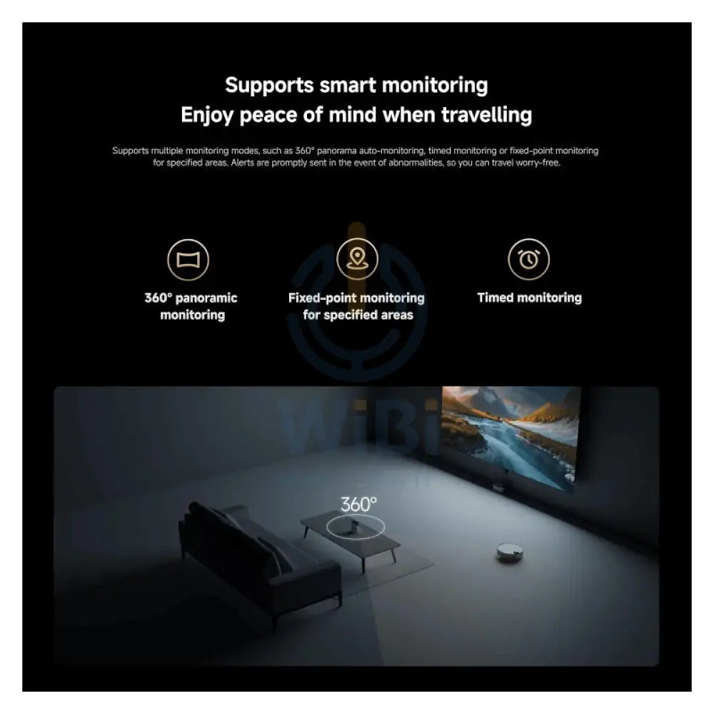 Xiaomi Smart Camera C700 - 4K Ultra-HD / Two-way Intercom / Night Vision / AI Detection / Wi-Fi / White Cameras >