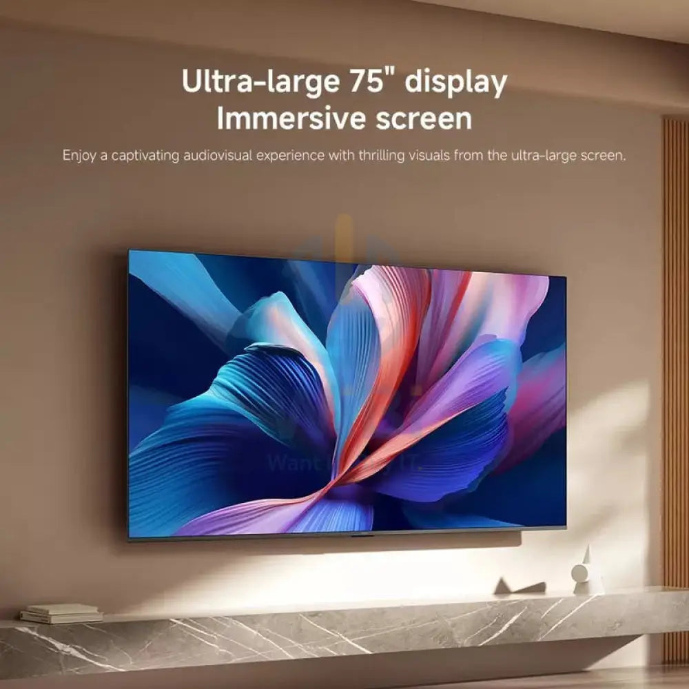 شاومي تلفزيون  برو (2026) - 75 بوصة QLED / 60 هرتز / إتش دي إم أي  يو اس بي 2.0 / بلوتوث / واي-فاي / شبكة محلية / جوجل  رمادي داكن  /تلفزيون  رمادي داكن ذكي تلفزيون