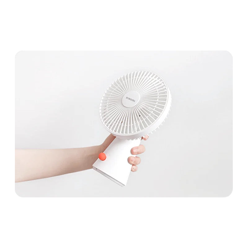 Xiaomi Rechargeable Mini Fan - 4 Wind Speeds / Wide-angle 90° / 4000mAh Battery / Low Noise