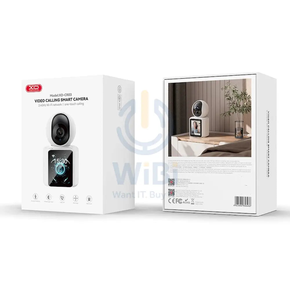 XO CR03 Video Calling Smart Camera - White Cameras > Conference Camera & Kit