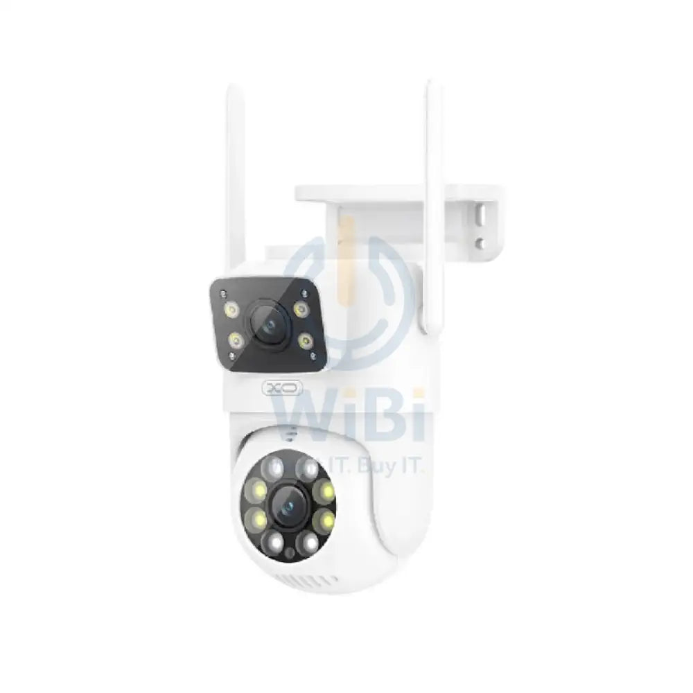 XO CR06 HD Dual Camera - White Cameras > Security Cameras