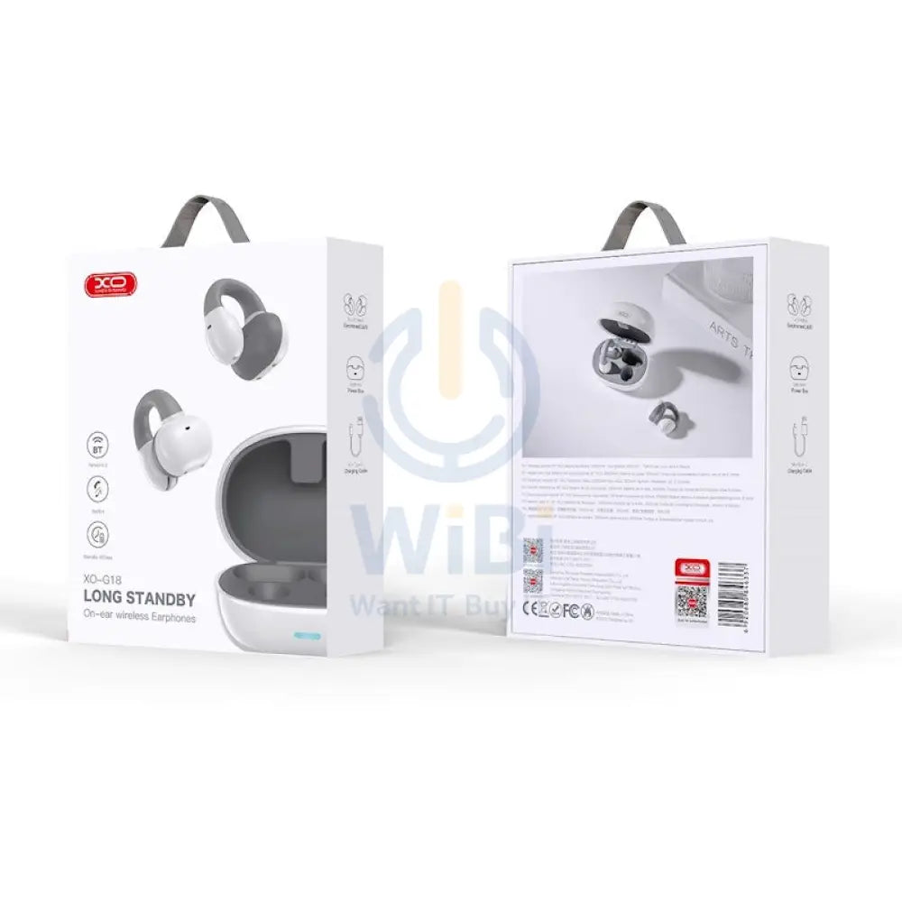 XO G18 TWS In-Ear Bluetooth Earphones - White Accessories > Audio > Headphones