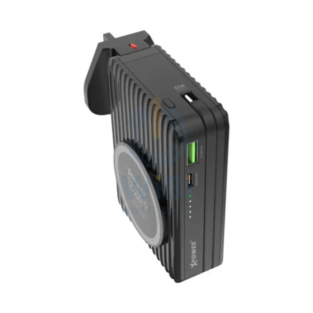 Xpower 3-in-1 Wireless Power Bank And Charger - 15000mAh / 65W / Black Accessories > Power Bank
