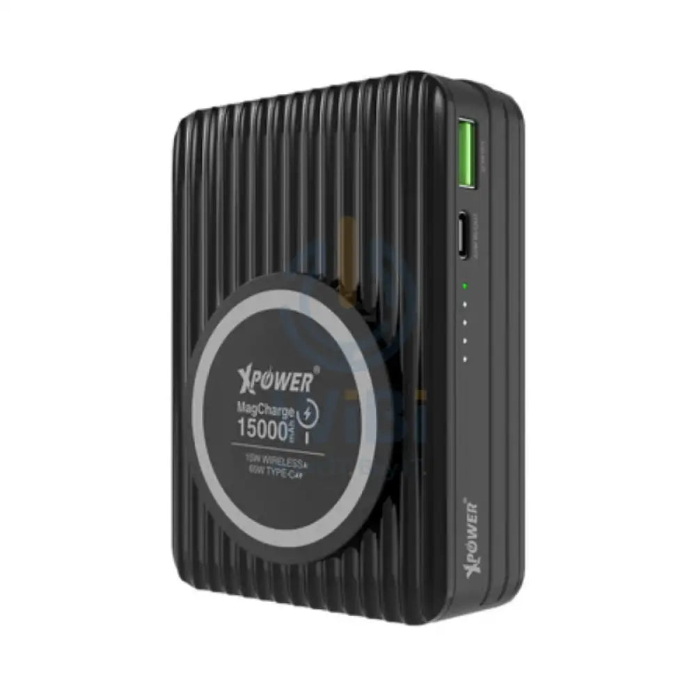 Xpower 3-in-1 Wireless Power Bank And Charger - 15000mAh / 65W / Black Accessories > Power Bank