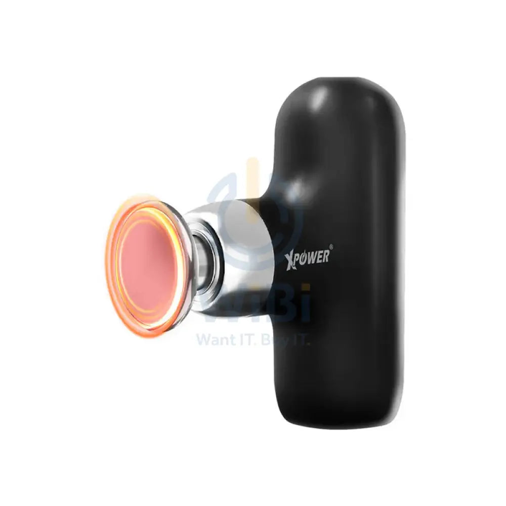 XPower MG18 2-in-1 Mini Hot Compress Massage Gun - Black Accessories > Smart Devices