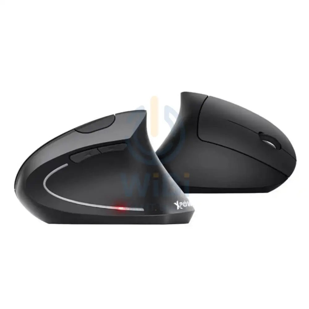 إكس باور WM4 المريح لاسلكي رأسيا ماوس - 1800 نقطة في البوصة / أسود اكسسوارات > لوحة مفاتيح  ماوس