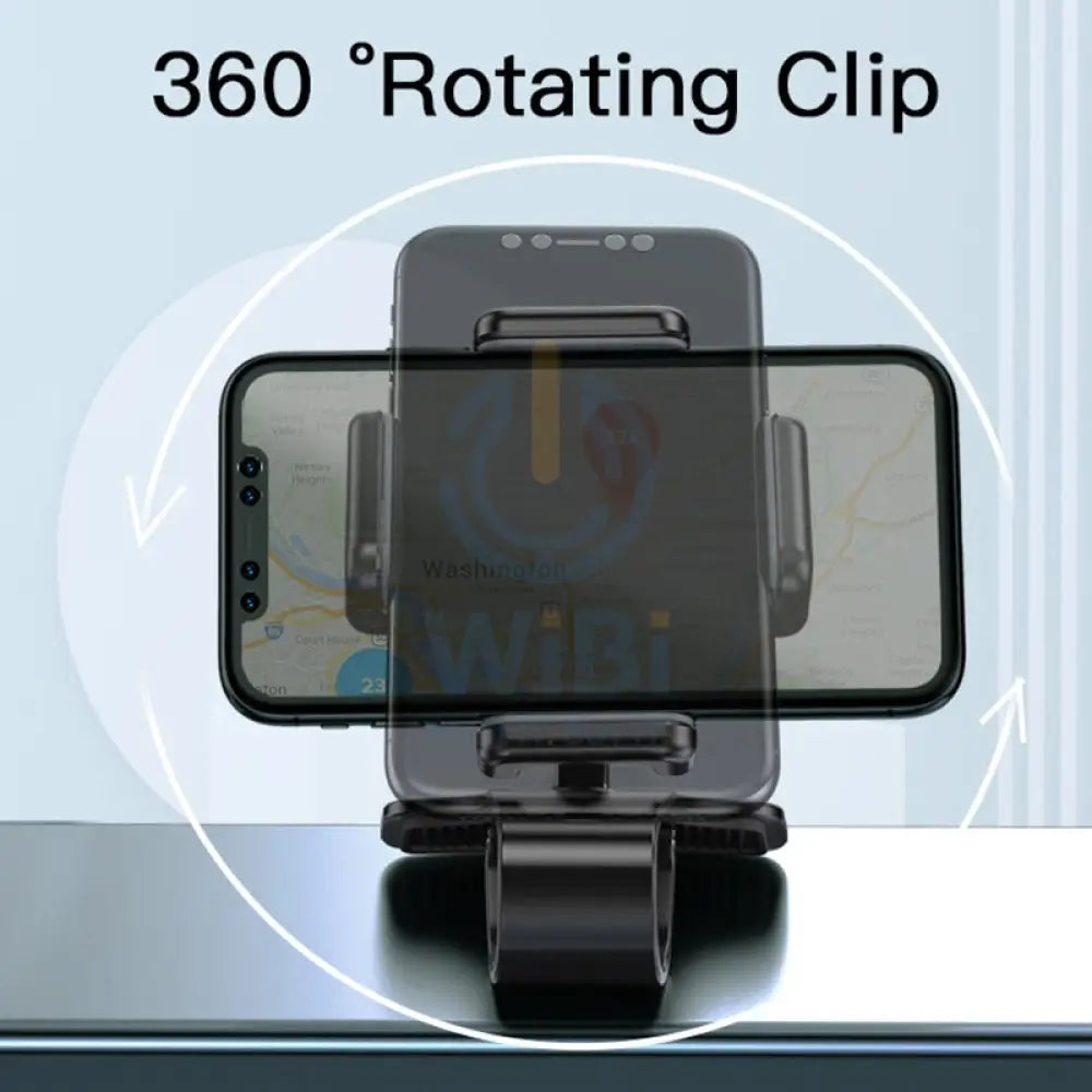 Yesido C103 Dashboard Spring Clip Phone Holder - Black Accessories > Mobiles & Tablets > Mobiles > Mobile Holder