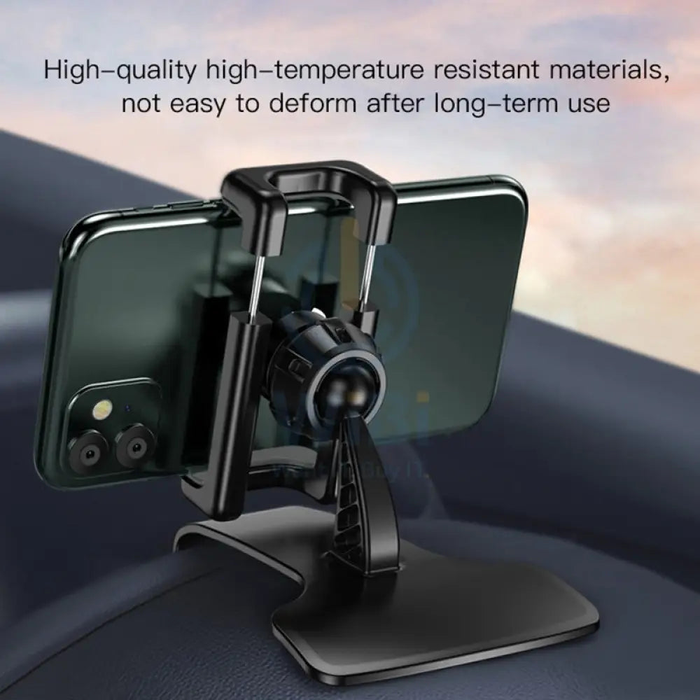 Yesido C103 Dashboard Spring Clip Phone Holder - Black Accessories > Mobiles & Tablets > Mobiles > Mobile Holder