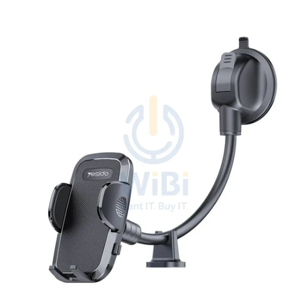 Yesido C140 Windshield / dashboard Mobile Phone Holder - Black Accessories > Mobiles & Tablets > Mobiles > Mobile