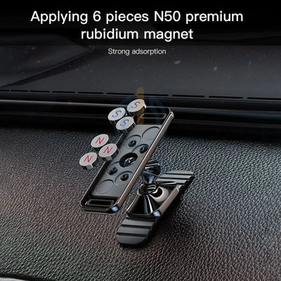 Yesido C150 Mobile Magnetic Phone Holder – Black Accessories > Mobiles & Tablets > Mobiles > Mobile Holder / Stands