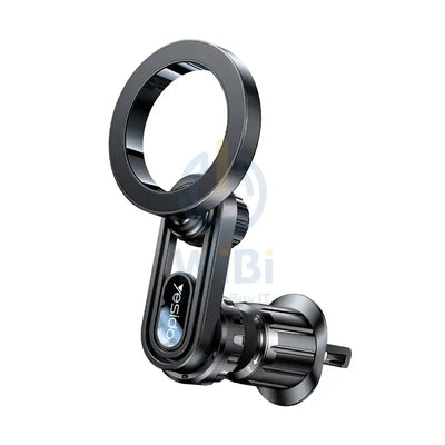 Yesido C157 Magsafe Metal Magnetic Car Phone Stand – Black Accessories > Mobiles & Tablets > Mobiles > Mobile Holder
