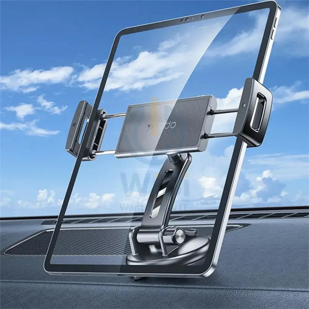 Yesido C171 Suction Cup Phone & Tablet Car Holder - Black Accessories > Mobiles & Tablets > Mobiles > Mobile Holder