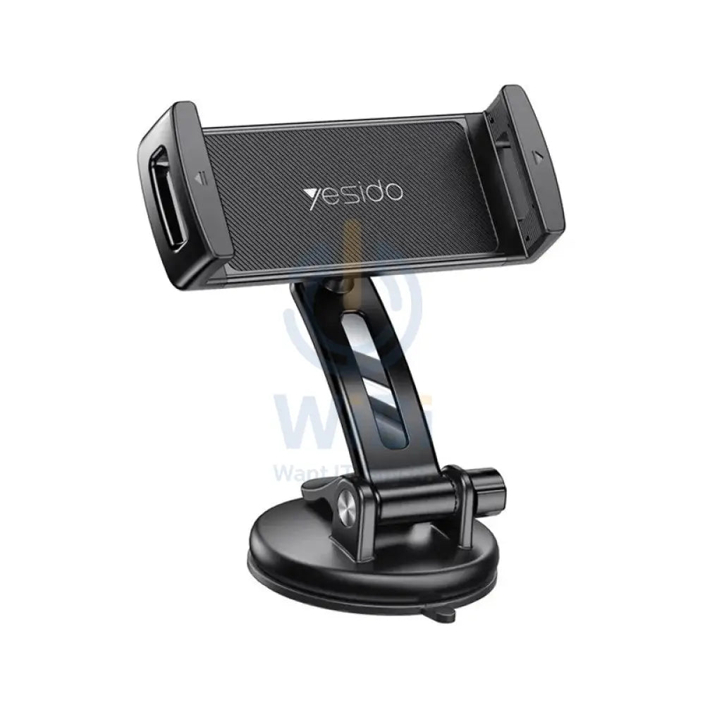 Yesido C171 Suction Cup Phone & Tablet Car Holder - Black Accessories > Mobiles & Tablets > Mobiles > Mobile Holder