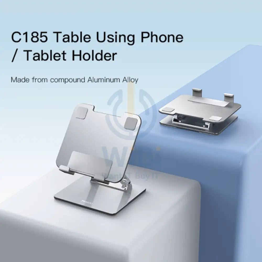 Yesido C185 Universal Tablet Holder Adjustable Aircooled Foldable - Silver Accessories > Other Laptop Accessories