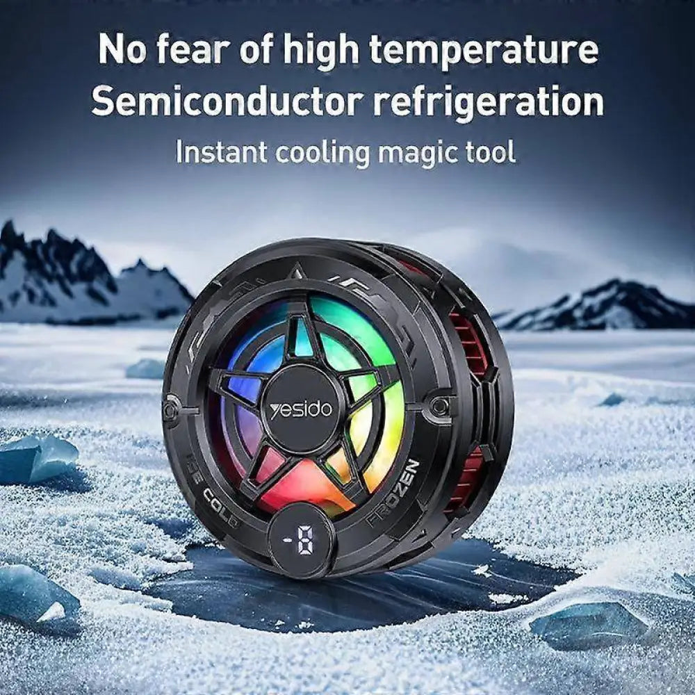 Yesido C226 Semiconductor Refrigeration Magnetic Universal Phone Radiator - Black Accessories > Other Accessories