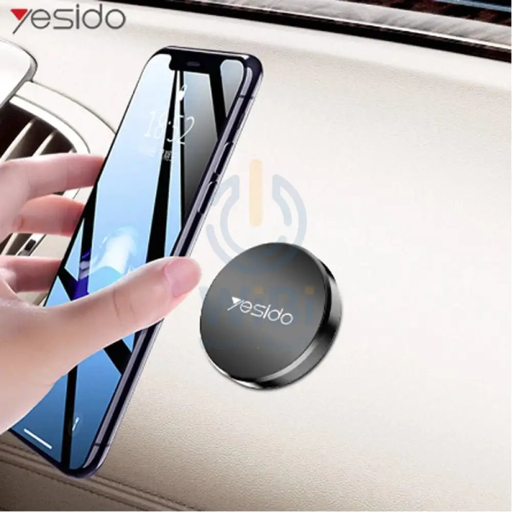 Yesido C38 Phone Holder - Magnetic / Black Accessories > Mobiles & Tablets > Mobiles > Mobile Holder / Stands