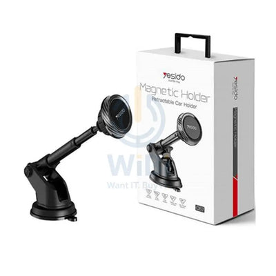 Yesido C67 Car Phone Holder - Magnetic / Black