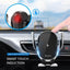 Yesido C78 Automatic Clamping Car Wireless Charger - Black