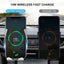 Yesido C78 Automatic Clamping Car Wireless Charger - Black