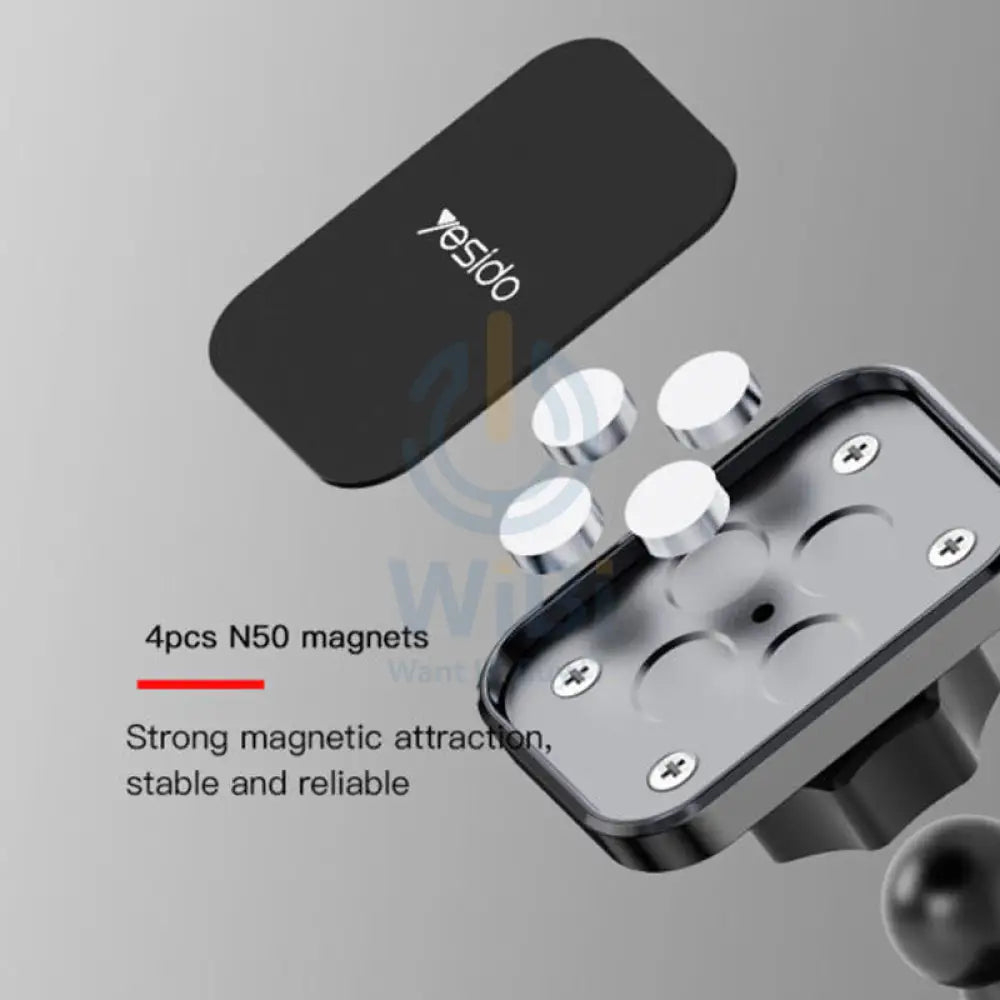 Yesido C92 Car Phone Holder - Magnetic / Black Accessories > Mobiles & Tablets > Mobiles > Mobile Holder / Stands