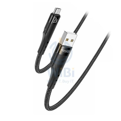 Yesido CA109 Fast Charging Data Cable - 3M / USB / Micro - Black Accessories > Cables & Converters > Cables
