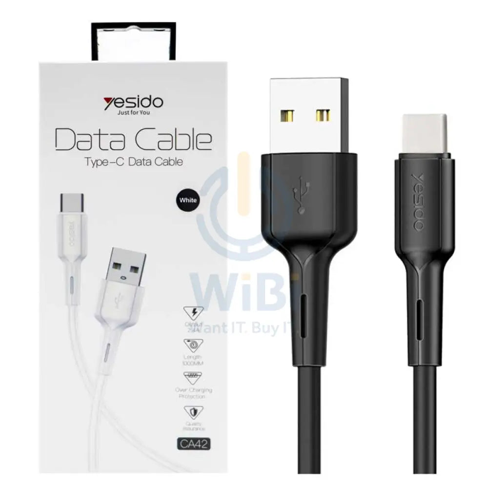 Yesido CA42 Charging Cable - Type-C / Black