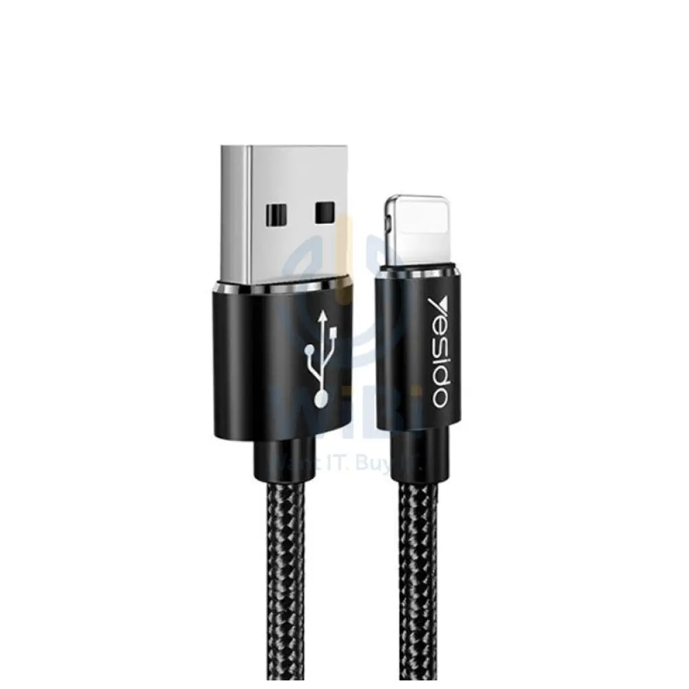 Yesido CA58 Fast Charging Cable - Lightning / 3 Meters / Black