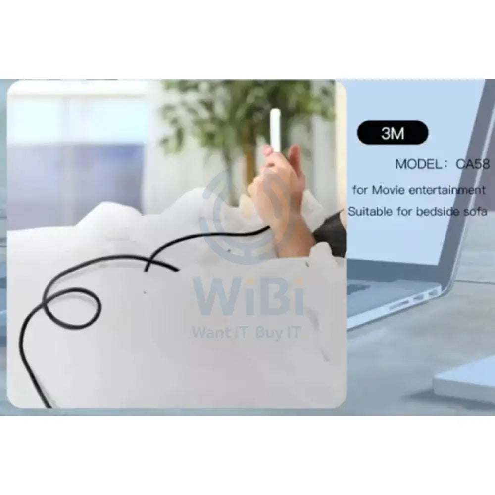 Yesido CA58 Fast Charging Cable - Type-C / 3 Meters / Black